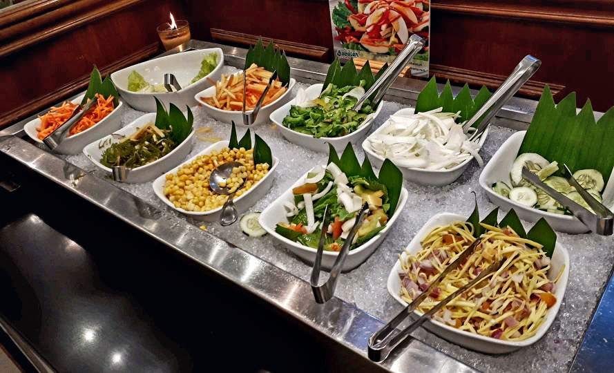 Salad Section in Cabalen Buffet