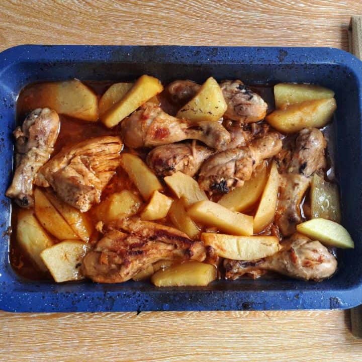 Baked Chicken and Potatoes 
