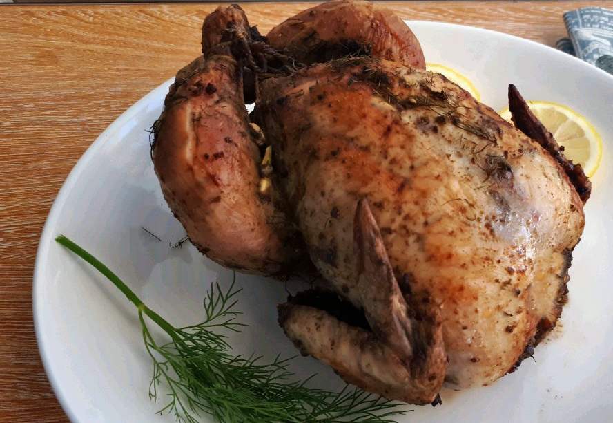 Roasted herb chicken recipe