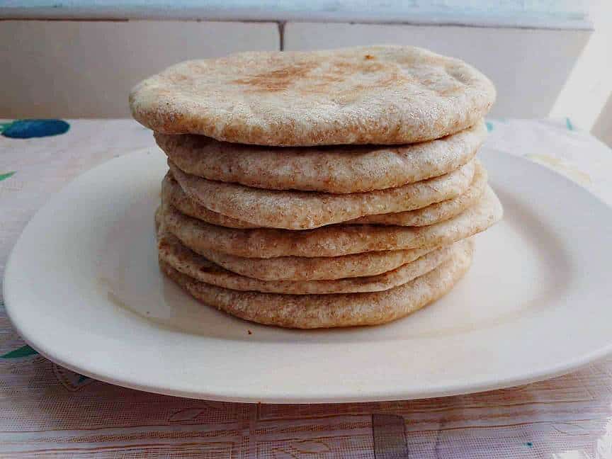 Arabic Kuboos Bread