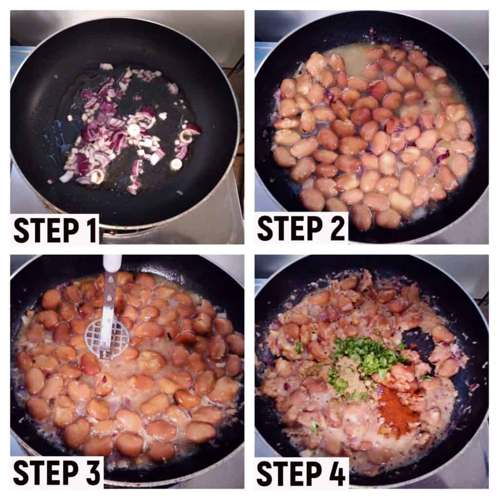 Step by Step instruction of making Egyptian Fava Beans (Ful Medames)