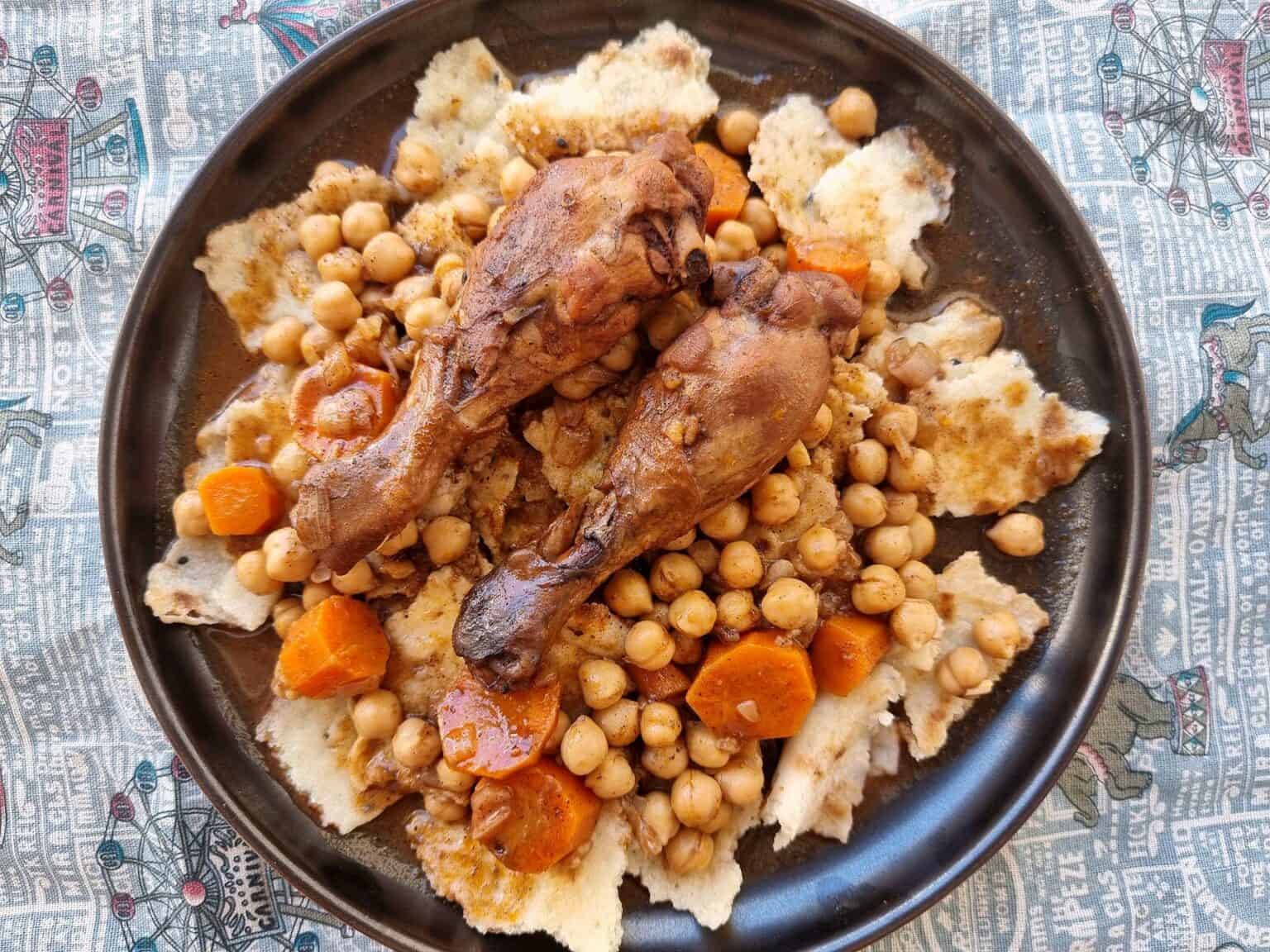 Algerian Chakhchoukha Recipe The Odehlicious
